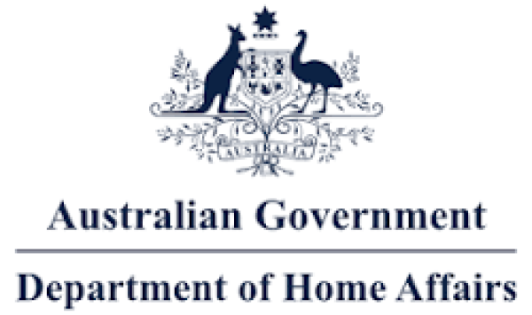 Australian Government Department of Home Affairs Logo