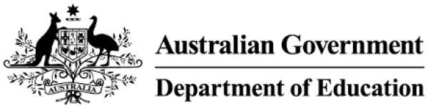 Australian Government Department of education Logo