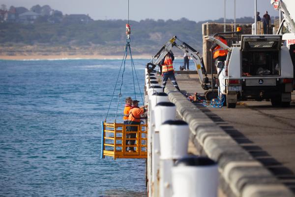 Breakwater works
